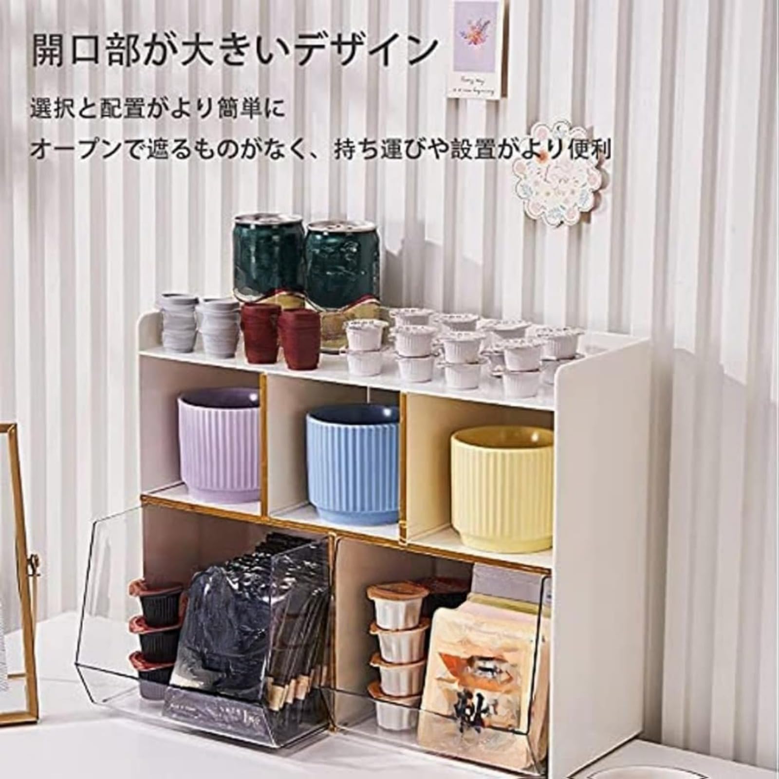 要問合せ♥️バーやカフェ、美容院に人気♥️配水管Rockなラック 棚　収納　多種 Amazon｜kxptso キッチンラック ティーパックラック コーヒーカップ